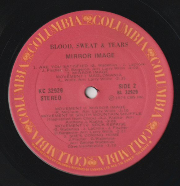 Blood, Sweat And Tears - Mirror Image | Columbia (KC 32929) - 4 Blood, Sweat And Tears - Mirror Image | Columbia (KC 32929) - 4