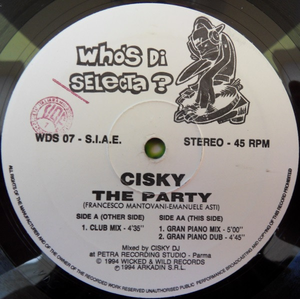 Cisky - The Party | Who's Di Selecta? (WDS 07) - main