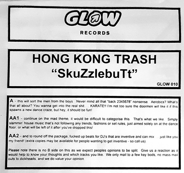 Hong Kong Trash - Skuzzlebutt | Glow Records (glow 010)