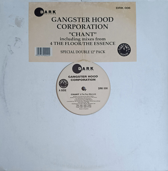 Gangster Hood - Chant | Dark Records (DRK 006) Gangster Hood - Chant | Dark Records (DRK 006)