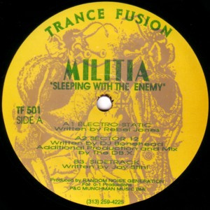 Militia - Sleeping With The Enemy | Trance Fusion (TF 501) - main