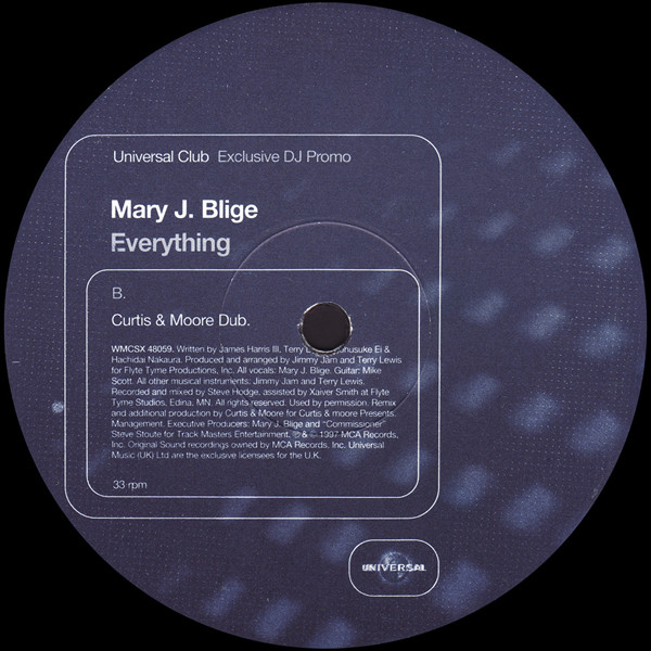 Mary J. Blige - Everything | Universal Records (WMCSX 48059) - 4