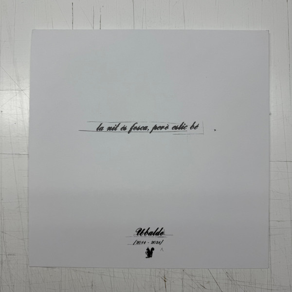 Ubaldo - la nit és fosca, però estic bé | l'aigua (lai.002) - 2