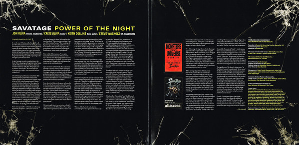 Savatage - Power Of The Night | Ear Music Classics (0215674EMU) - 3 Savatage - Power Of The Night | Ear Music Classics (0215674EMU) - 3