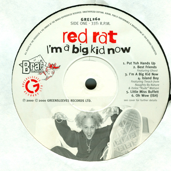 Red Rat - I'm A Big Kid Now | Greensleeves Records (GREL 260)