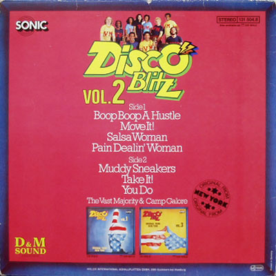 The Vast Majority & Camp Galore - Disco Blitz Vol. 2 | Sonic (9116) - 2 The Vast Majority & Camp Galore - Disco Blitz Vol. 2 | Sonic (9116) - 2
