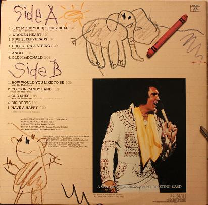 Elvis Presley - Elvis Sings For Children And Grownups Too ! [Vinyl] | RCA Victor (CEL1-2901) - 2