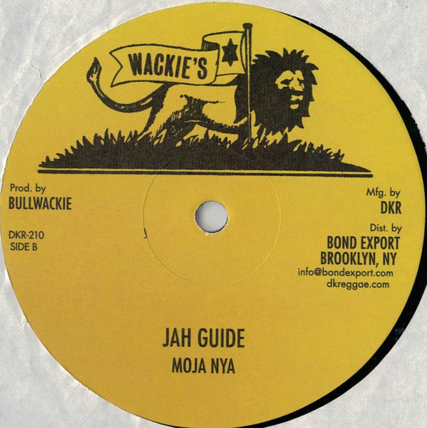 Moja Nya - Freedom For Trots / Jah Guide | Wackie's (DKR-210)