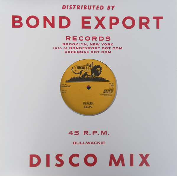 Moja Nya - Freedom For Trots / Jah Guide | Wackie's (DKR-210) - 2
