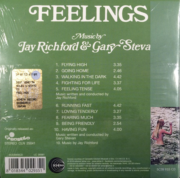 Jay Richford & Gary Stevan - Feelings | Schema (SCEB935CD) - 2 Jay Richford & Gary Stevan - Feelings | Schema (SCEB935CD) - 2