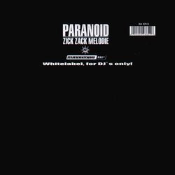 Paranoid - Zick Zack Melodie | Sunnyside Up (SUN 0079-12) - main
