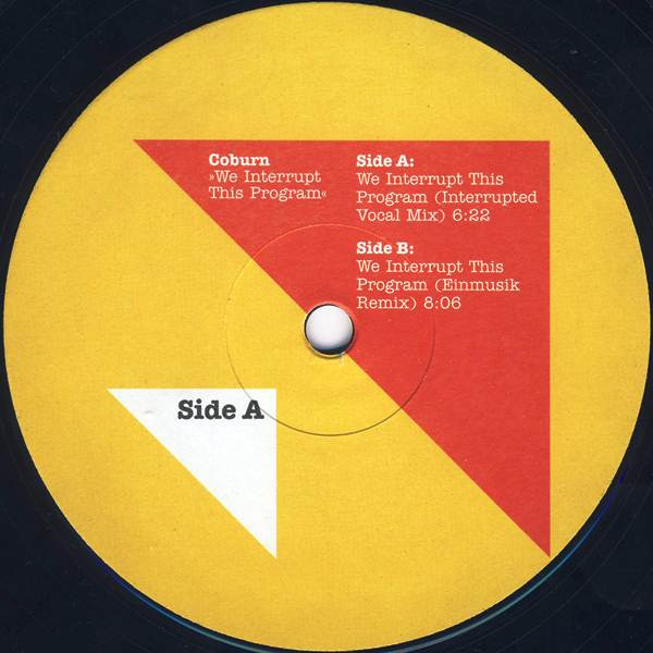 Coburn - We Interrupt This Program | Great Stuff Recordings (GSR011) - 3