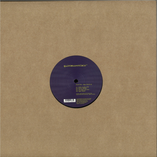 Black Fan - Tiger Fisted EP | Quintessentials (quintessentials 77)