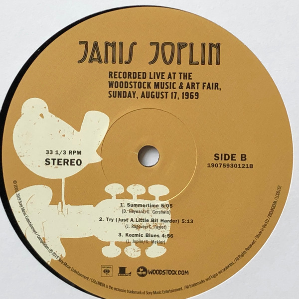 Janis Joplin - Woodstock Sunday August 17, 1969 | Columbia (19075930121) - 4