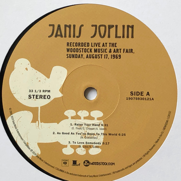 Janis Joplin - Woodstock Sunday August 17, 1969 | Columbia (19075930121) - 3