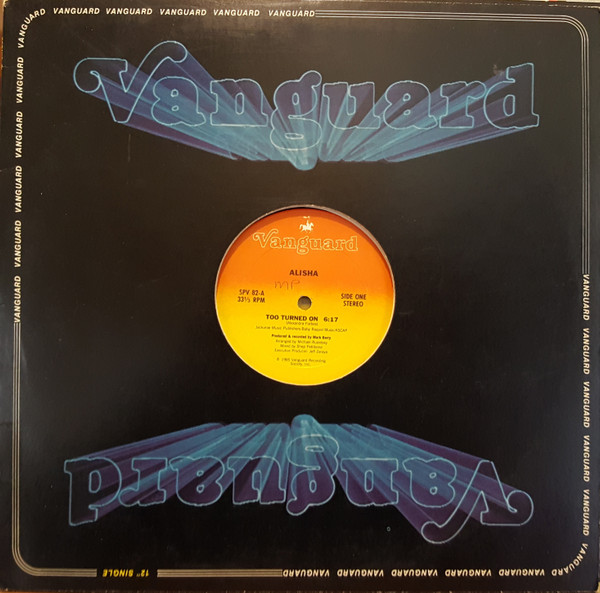 Alisha - Too Turned On | Vanguard (SPV 82) - 3