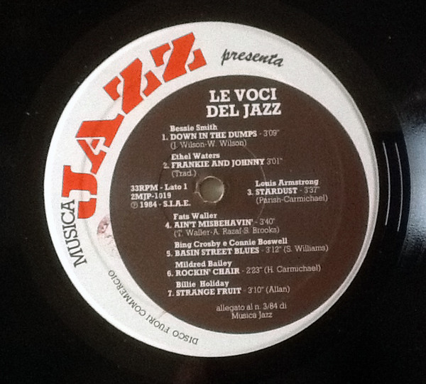 Various - Le Voci Del Jazz | Musica Jazz (2MJP 1019) - 2 Various - Le Voci Del Jazz | Musica Jazz (2MJP 1019) - 2