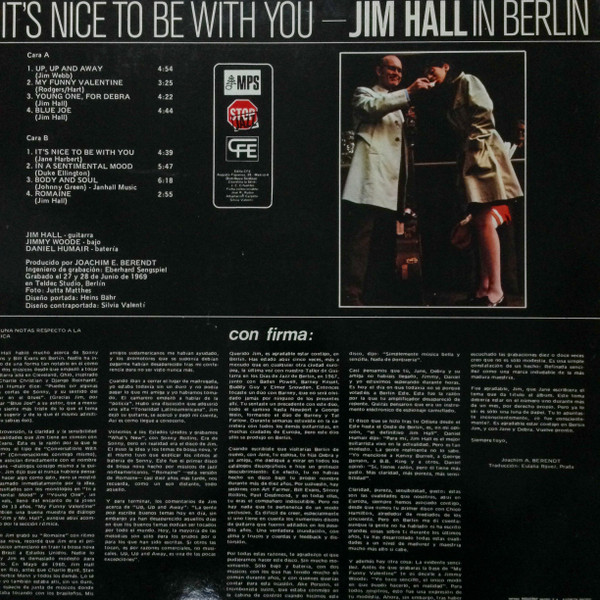 Jim Hall - It's Nice To Be With You | MPS Records (JS-053) - 2 Jim Hall - It's Nice To Be With You | MPS Records (JS-053) - 2