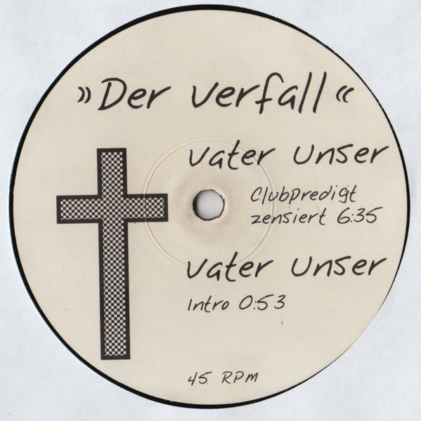 Der Verfall - Vater Unser | DAAM Recordings (3984 29876-0) - 2