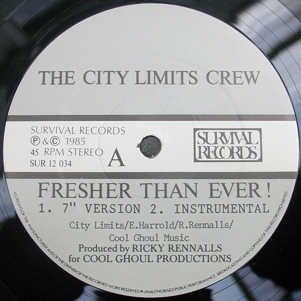 The City Limits Crew - Fresher Than Ever! | Survival Records (SUR 12 034) - 3 The City Limits Crew - Fresher Than Ever! | Survival Records (SUR 12 034) - 3