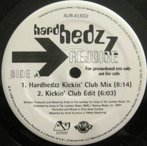 Hardhedzz - Rejoice | Aureus Records (AUR-416DJ) - main