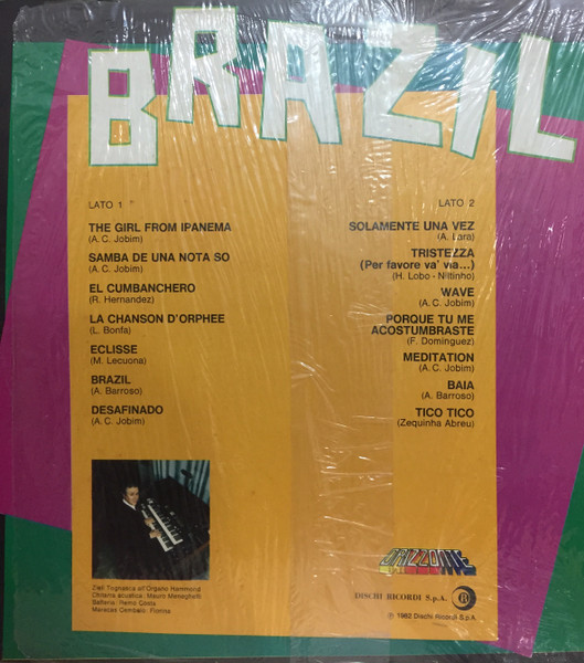 Zieli Tognasca - Brazil | Ricordi (ORL 8551) - 2