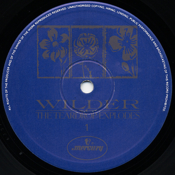 The Teardrop Explodes - Wilder | Mercury (6359 056) - 3 The Teardrop Explodes - Wilder | Mercury (6359 056) - 3
