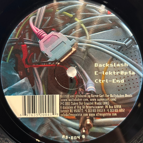 Aaron-Carl - E:\ectro-bytes.exe v. 2.1 | Afrosyntrix (AS-004) - 2