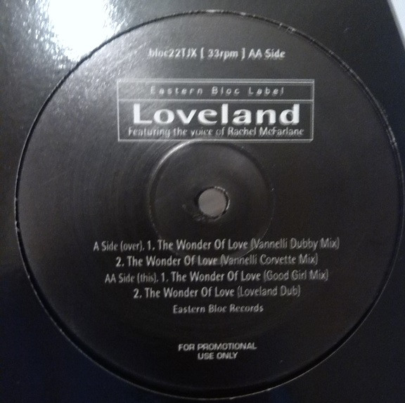 Loveland - The Wonder Of Love | Eastern Bloc Records (BLOC 22 TJX) Loveland - The Wonder Of Love | Eastern Bloc Records (BLOC 22 TJX)