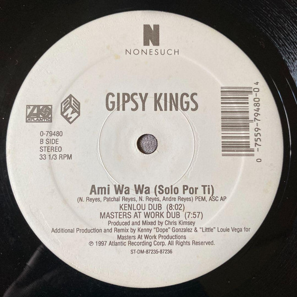 Gipsy Kings - Ami Wa Wa (Masters At Work Mixes) | Atlantic (0-79480) - 4 Gipsy Kings - Ami Wa Wa (Masters At Work Mixes) | Atlantic (0-79480) - 4