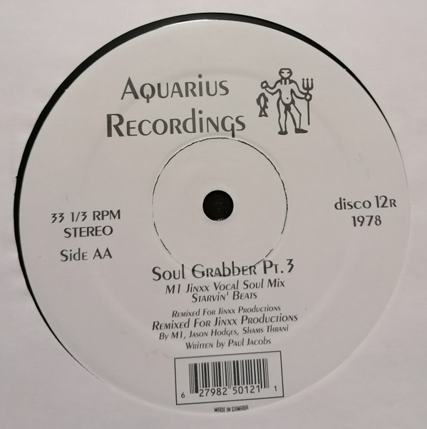 Paul Jacobs - Soul Grabber Pt. 3 (The Remixes) | Aquarius Recordings (DISCO 12R) - 4 Paul Jacobs - Soul Grabber Pt. 3 (The Remixes) | Aquarius Recordings (DISCO 12R) - 4