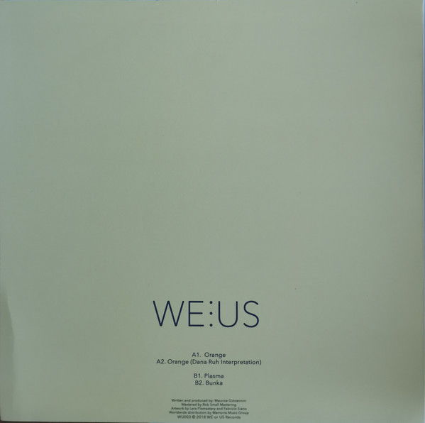 Maurice Giovannini - Orange EP | WEorUS (WU003) - 2