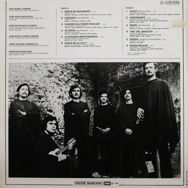 Inti Illimani - Viva Chile! | Dicap (2 C 062-95765) - 2