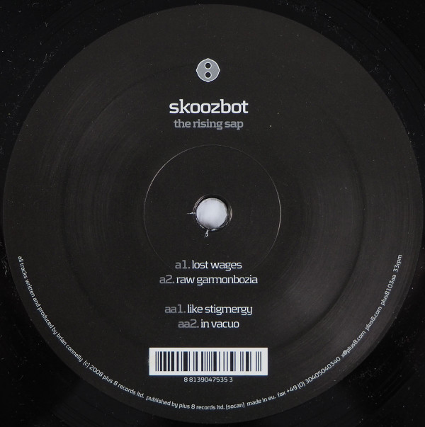 Skoozbot - The Rising Sap | Plus 8 Records (plus8103)
