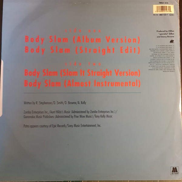 Richie Stephens - Body Slam | Motown (TMGX 1419) - 2 Richie Stephens - Body Slam | Motown (TMGX 1419) - 2