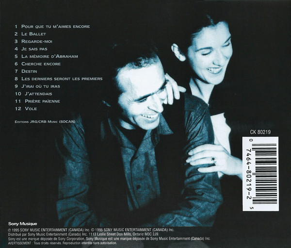 Céline Dion - D'Eux | Columbia (CK 80219) - 2