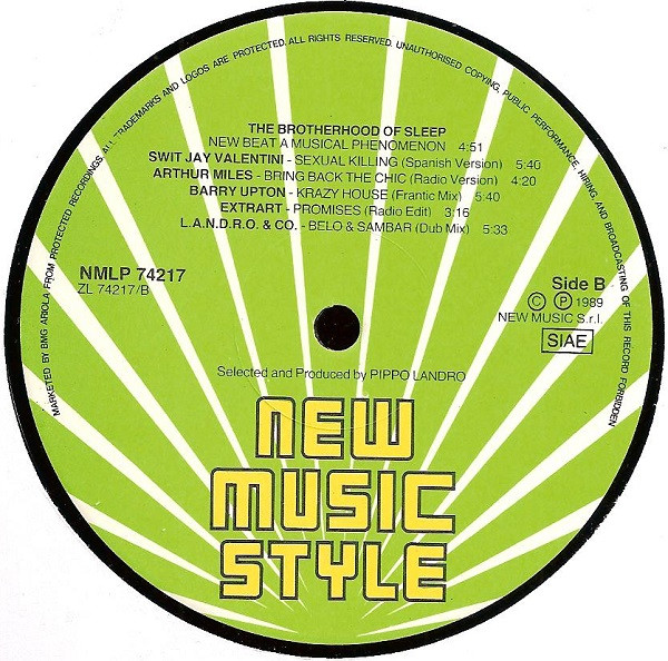 Various - New Music Style | New Music Style (NMLP 74217) - 4