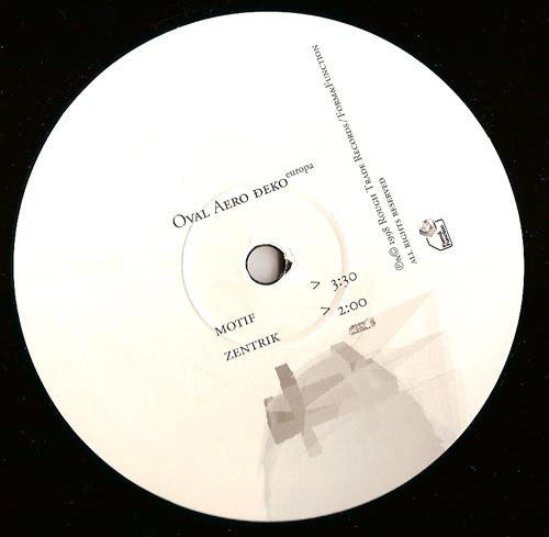 Oval - Aero Deko Europa | Form & Function (F&F011) - 2