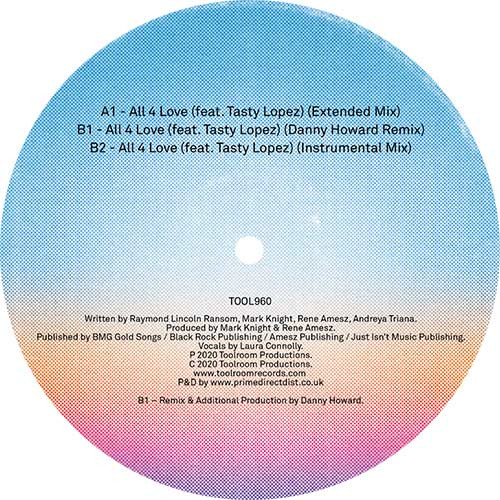 Mark Knight & René Amesz feat. Tasty Lopez - All 4 Love | Toolroom Records (TOOL960) - 2