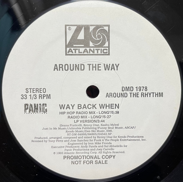 Around The Way - Way Back When | Atlantic (DMD 1978)