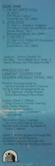 Edwin Starr - Clean | 20th Century Fox Records (T-559) - 5