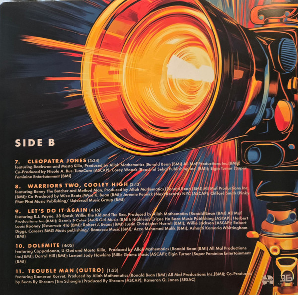 Wu-Tang Clan X Allah Mathematics - Black Samson, The Bastard Swordsman | 36 Chambers (RNMV1078A) - 4