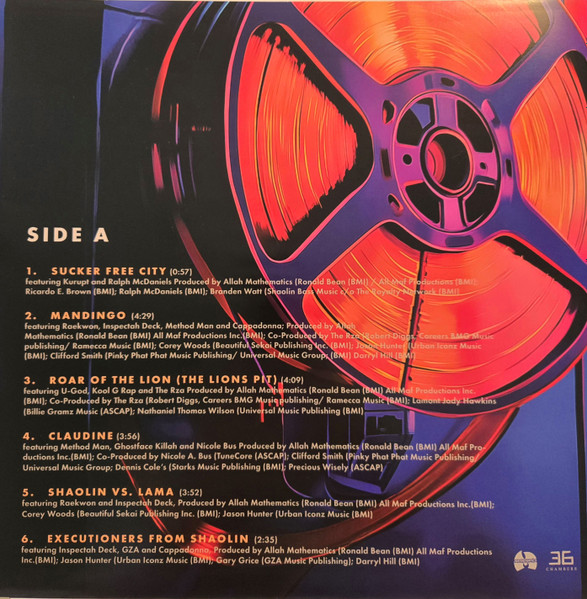 Wu-Tang Clan X Allah Mathematics - Black Samson, The Bastard Swordsman | 36 Chambers (RNMV1078A) - 3