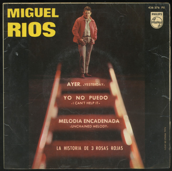Miguel Ríos - Ayer | Philips (436 376 PE)