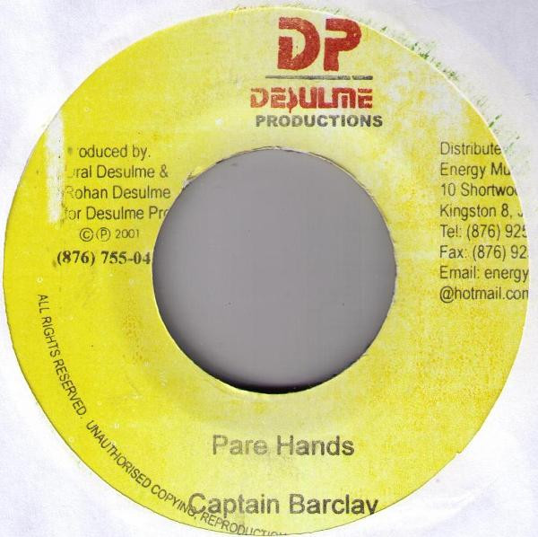 Captain Barkey - Pare Hands | Desulme Productions (none)