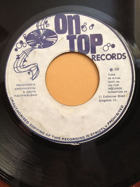 Ronnie Davis - Everybody Needs Love | On Top Records (none) - main