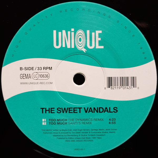 The Sweet Vandals - Beautiful | Unique (UNIQ143-1) - 3 The Sweet Vandals - Beautiful | Unique (UNIQ143-1) - 3