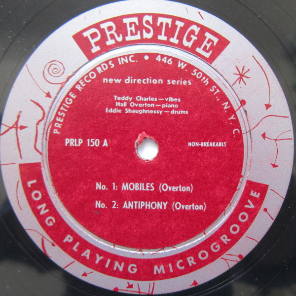 Teddy Charles , Hall Overton , Ed Shaughnessy - New Directions | Prestige (PRLP 150) - 3