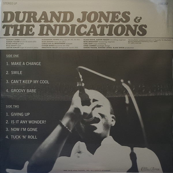 Durand Jones & The Indications - Durand Jones & The Indications | Dead Oceans (DOC157) - 2