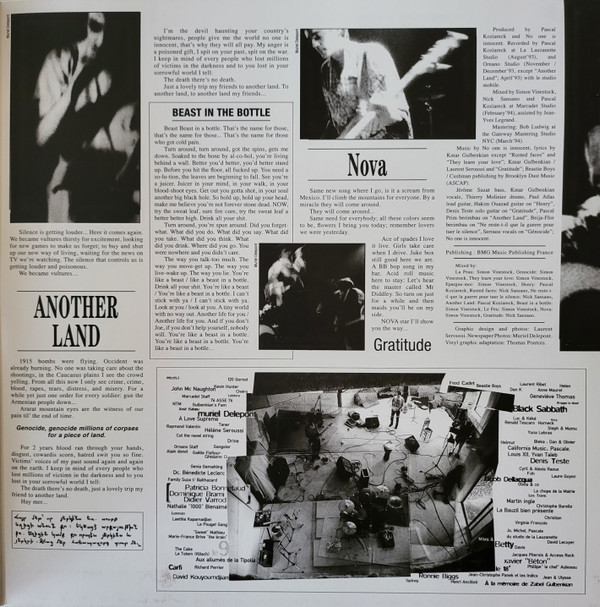 No One Is Innocent - [No One Is Innocent] | Capitol Music France (386 636-3) - 2